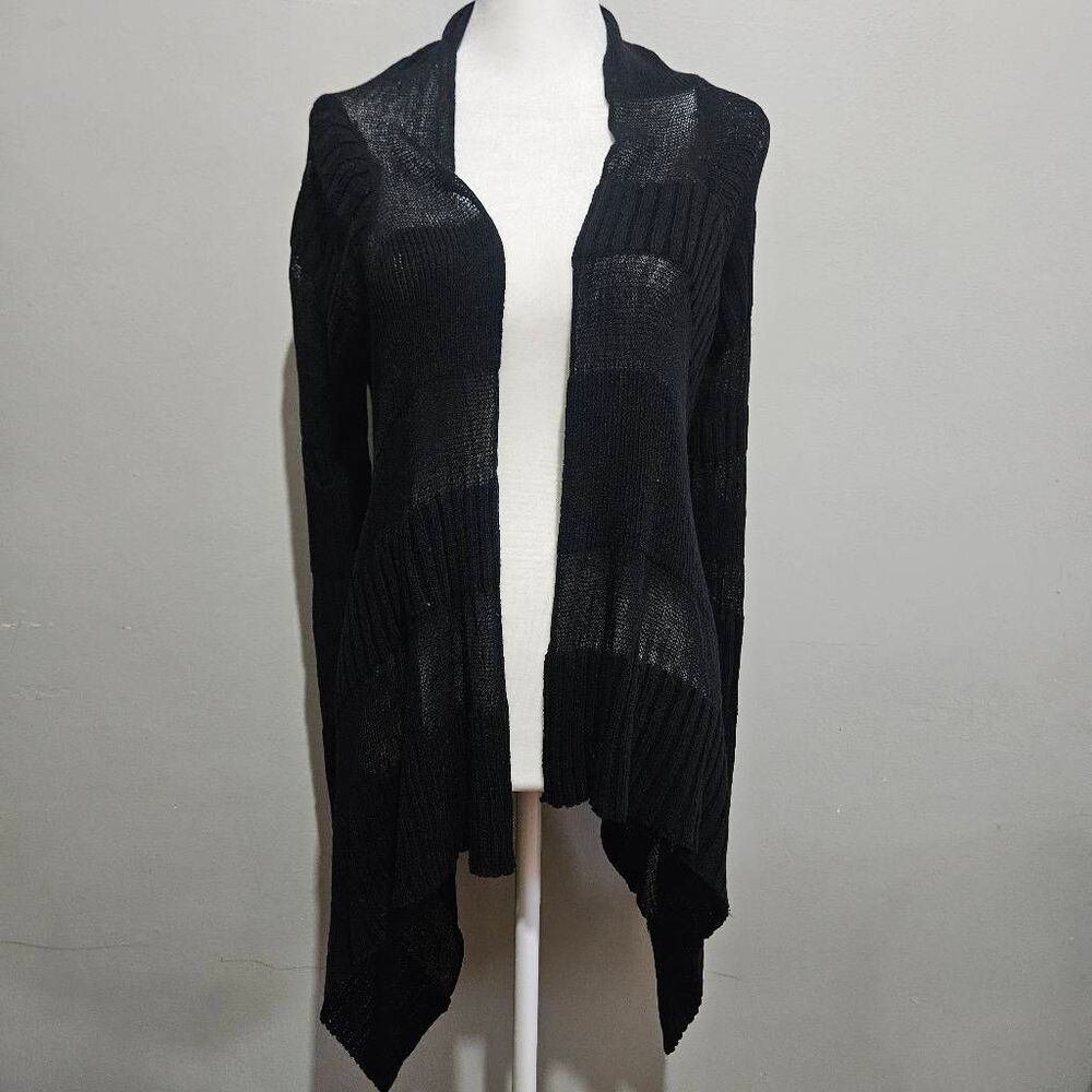 Curio Black Open Sweater Cardigan Women’s Size S